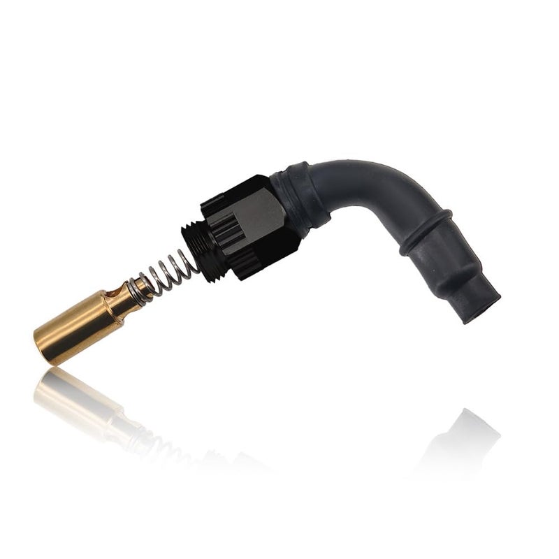 SAVIK Carburetor Choke Plunger Hot Start Nut for Keih FCR FCR-MX Carb Honda CRF250 CRF450 Kawasa KX250 (Black) - Image 1